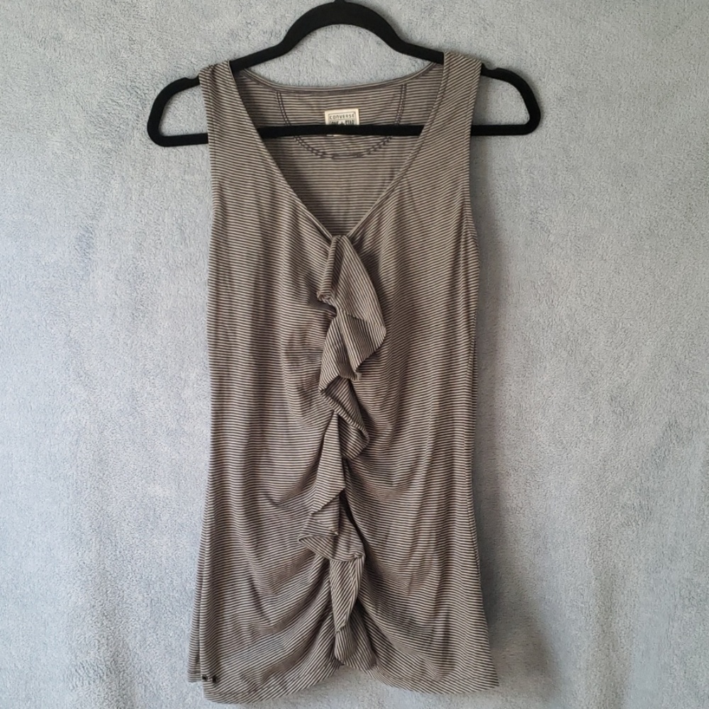 Converse Ruffle Tank